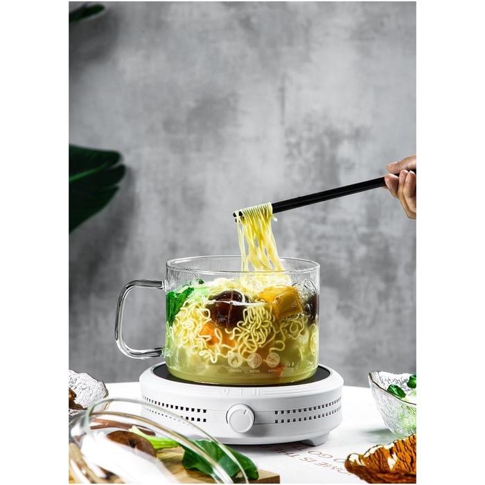 Gambar 【ZEN】Glass Pot / Panci Kaca Borosilicate Tahan Panas dan Dingin / Pot Ramen / Panci Ramen - Garansi dari Zen Living undefined Tokopedia