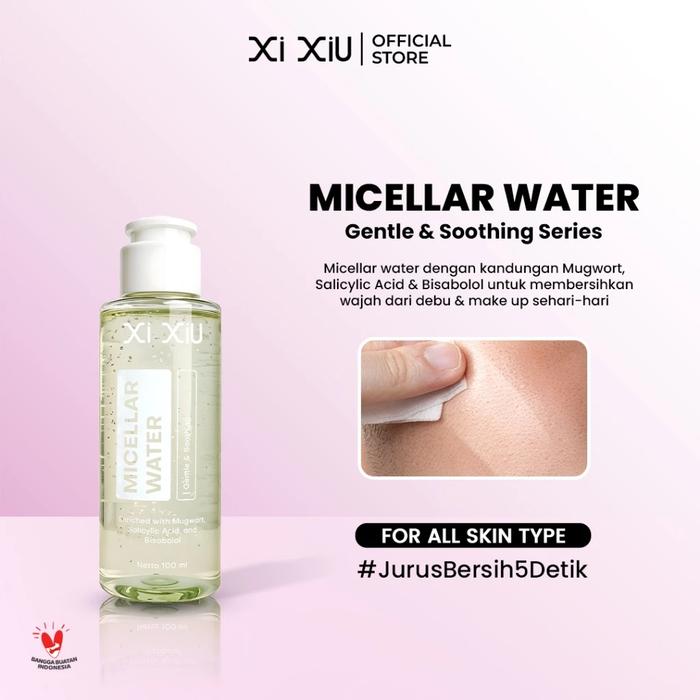 Gambar Xi Xiu Micellar Water Gentle and Soothing 100ml/Pembersih Makeup - Micellar Water, Xi Xiu dari kiosmart undefined Tokopedia