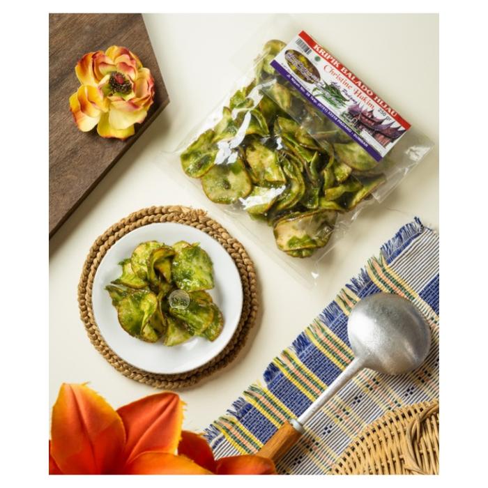 Gambar Kripik Balado Hijau Christine Hakim / Sanjai Balado - Kripik Balado Hijau dari Kripik Balado Christine Hakim undefined Tokopedia