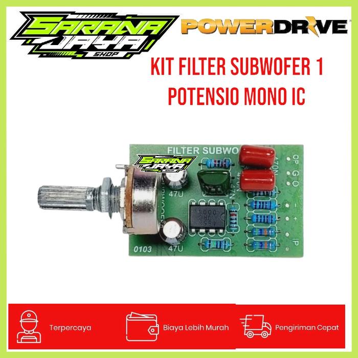 Gambar FILTER SUBWOFER 1 POYENSIO dari SJE ELECTRONIK JOMBANG undefined Tokopedia