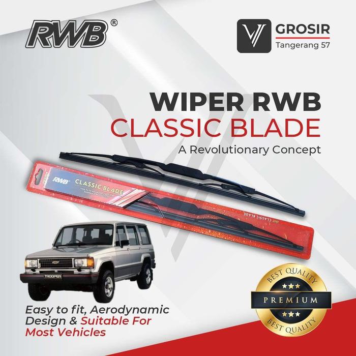 Gambar WIPER Chevrolet trooper Classic Blade RWB 2 PCS - rwb dari Grosir Tangerang 57 undefined Tokopedia