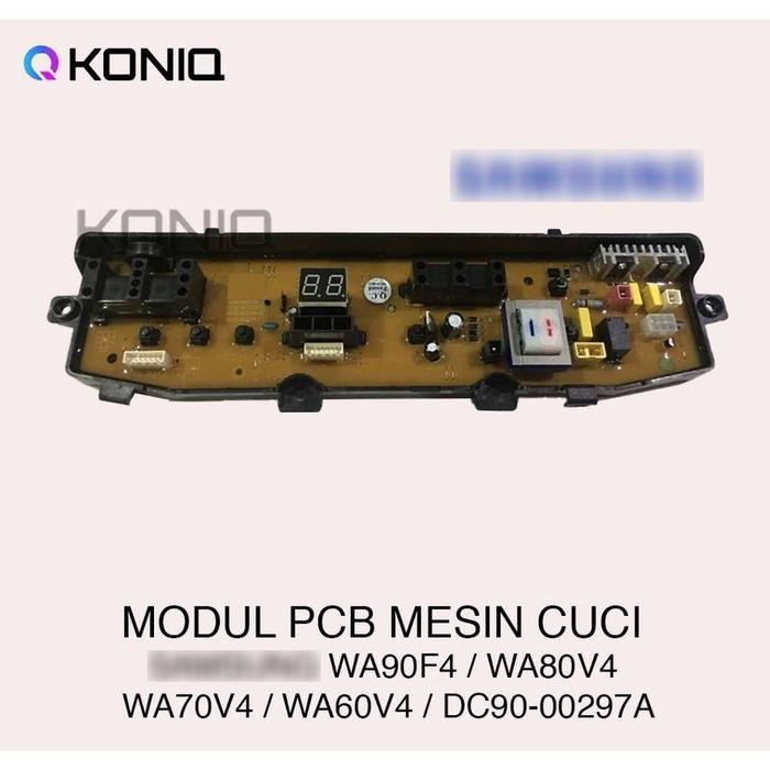 Gambar MODUL PCB WA90F4 MESIN CUCI S4MSUNG WA80V4 WA70V4 - SOKET 4 PIN dari KONIQ undefined Tokopedia