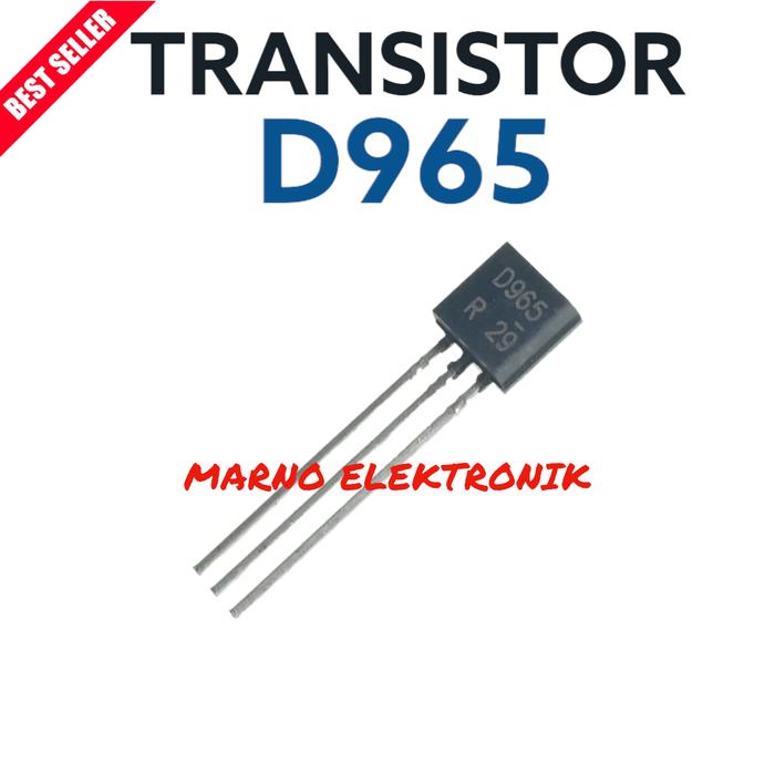 Gambar TRANSISTOR TR D965 D 965 D-965 ASLI ORI ORIGINAL dari MARNO ELEKTRONIK undefined Tokopedia