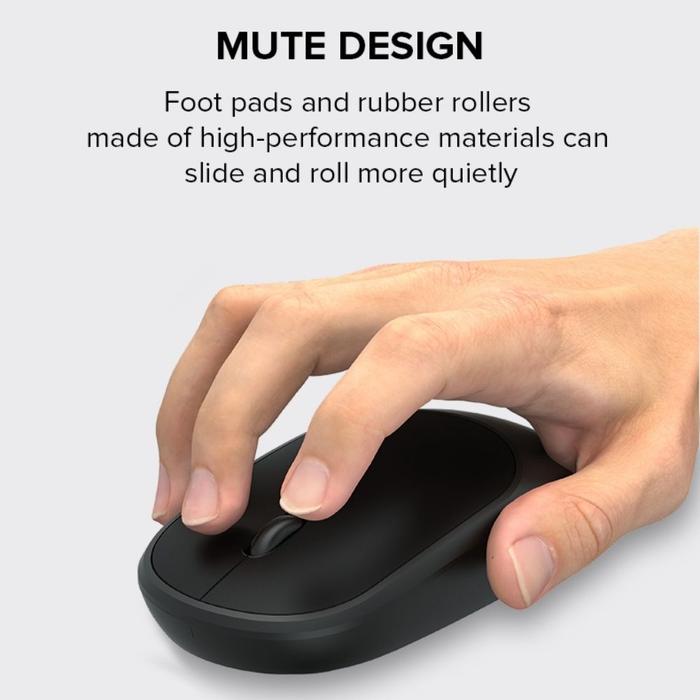 Gambar Altec Lansing Mouse Wireless ALBM7314 Led Baterai Pc  Computer - black dari Multi Komputer undefined Tokopedia