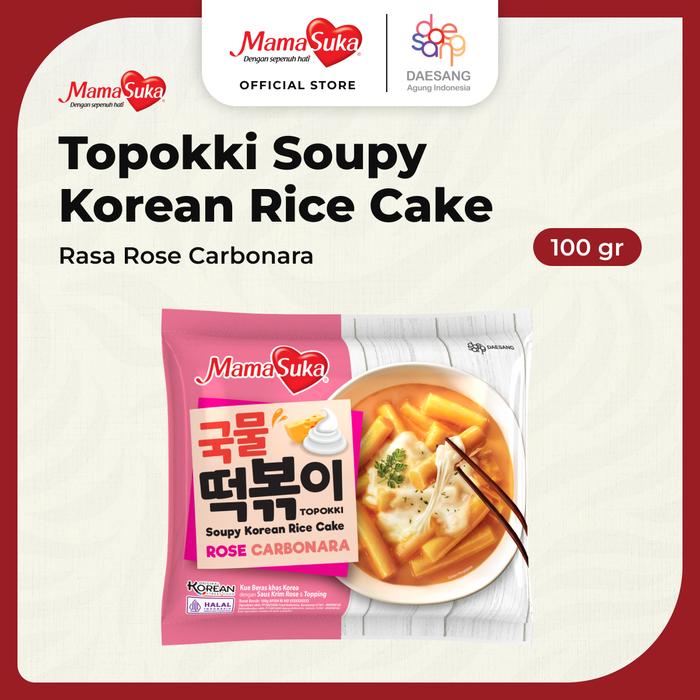 Gambar MamaSuka - Soupy Topokki Rose Carbonara 105 gr - Default dari Mamasuka Indonesia undefined Tokopedia