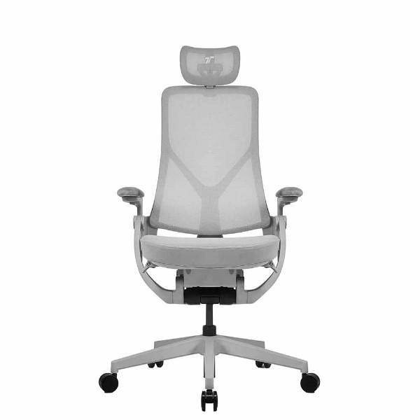 Gambar TTRacing AeroFlex Ergonomic Office Chair - Ergochair TTRACING AEROFLEX - Kursi Kantor Ergonomis - ASHY GREY dari Level99Store undefined Tokopedia