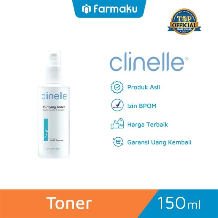 Gambar Clinelle Purifying Toner 150 ml dari Farmaku undefined Tokopedia