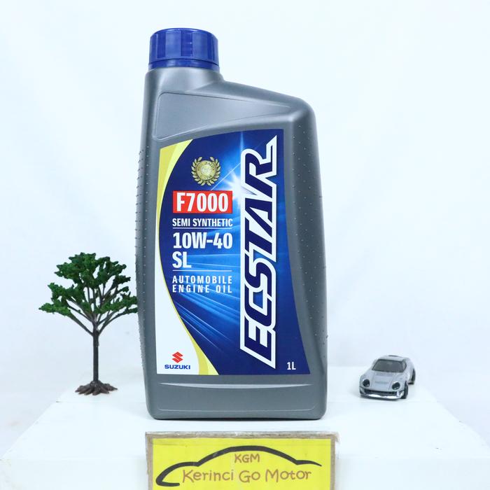 Gambar SGO Ecstar F7000 SAE 10W-40 1 Liter API SL Oli Mobil Mesin Bensin Pelumas Semi Synthetic Suzuki 990H0-21060-001 Original dari Kerinci Go Motor undefined Tokopedia