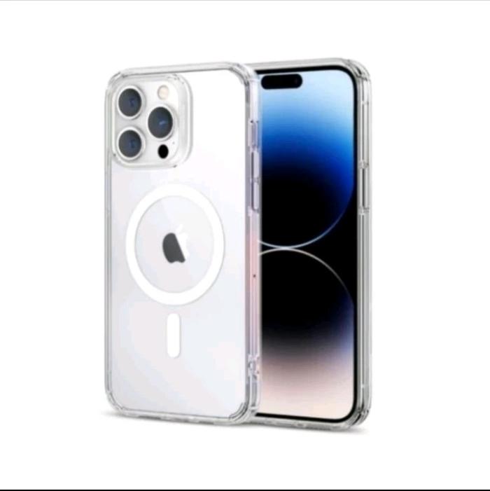 Gambar CASE IPHONE 15 CASING CLEAR CASE MAGSAFE BACK CASE - CLEAR dari AKT CASE undefined Tokopedia