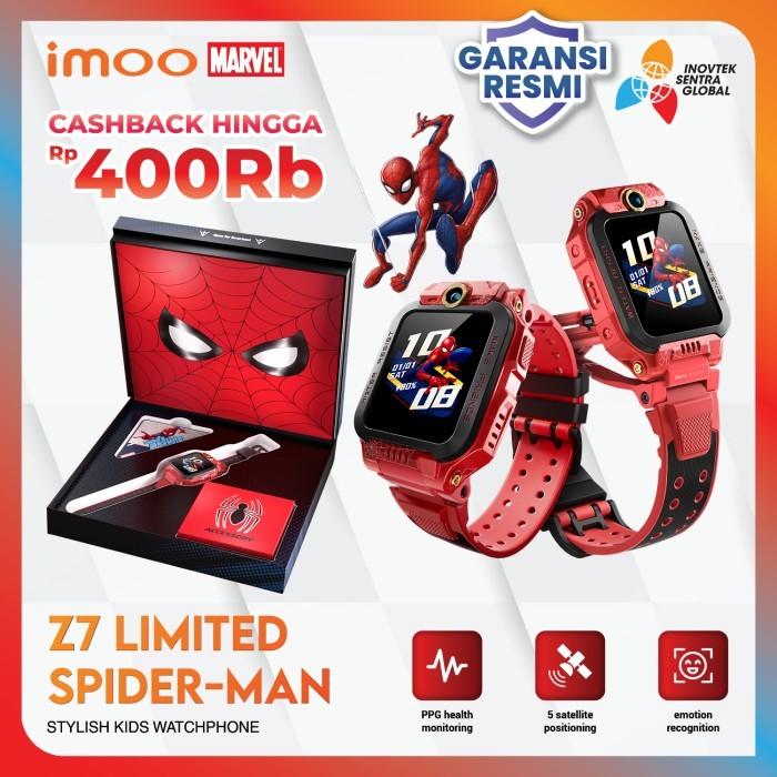Promo IMOO Watch Phone Z7 Spiderman Limited Edition Smartwatch