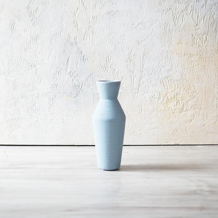Gambar Vas Keramik Terra Collection - Candy Vase Small (V20034) - Light Blue dari FlowerCornerID undefined Tokopedia