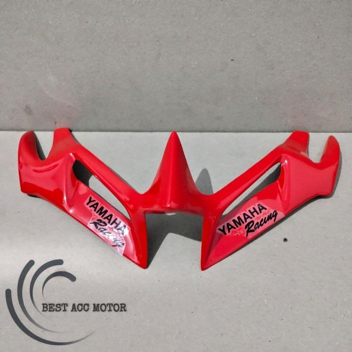 Gambar WINGLET R25 WINGLET YAMAHA R25 BAHAN FIBERGLASS Dof - MERAH dari Best acc motor undefined Tokopedia