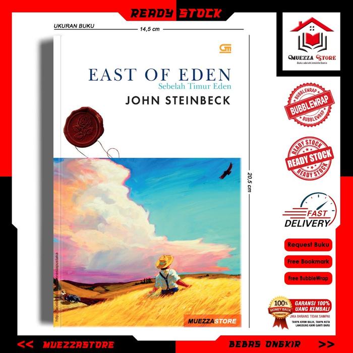 Gambar Buku East of Eden (Sebelah Timur Eden) - (John Steinbeck) (Indonesia) - Book I dari muezabook undefined Tokopedia