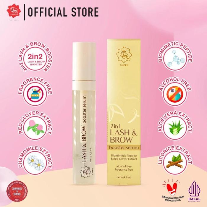 Gambar Viva Lash and Brow Booster Serum 4,5ml/Serum Alis dan Bulu Mata - Lash & Brow Serum, Viva dari Tokoserba serbu undefined Tokopedia