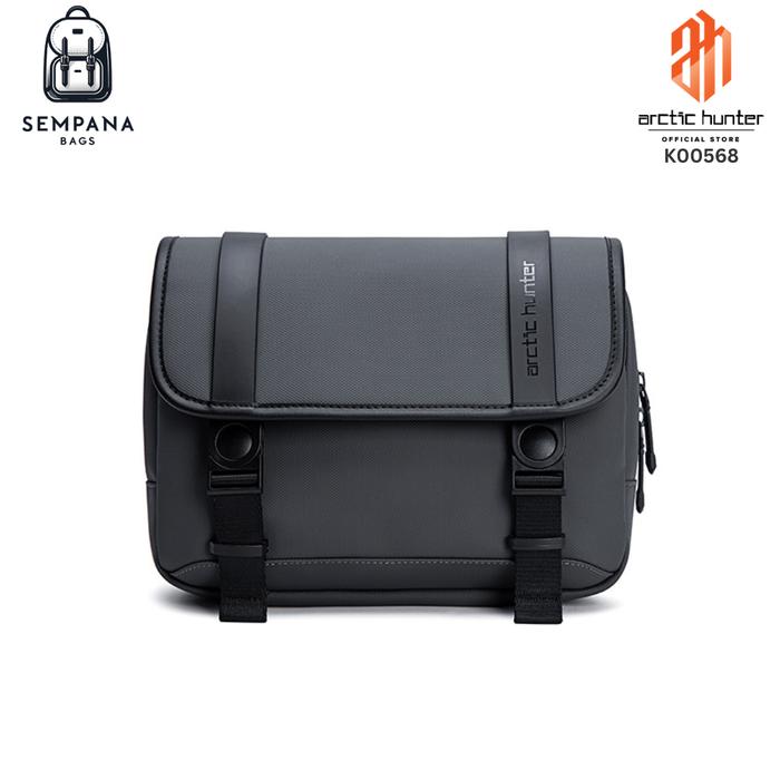 Gambar ARCTIC HUNTER K00568 Tas Selempang Premium Serbaguna / Premium Messenger Bag Unisex - Grey dari Sempana Bags undefined Tokopedia