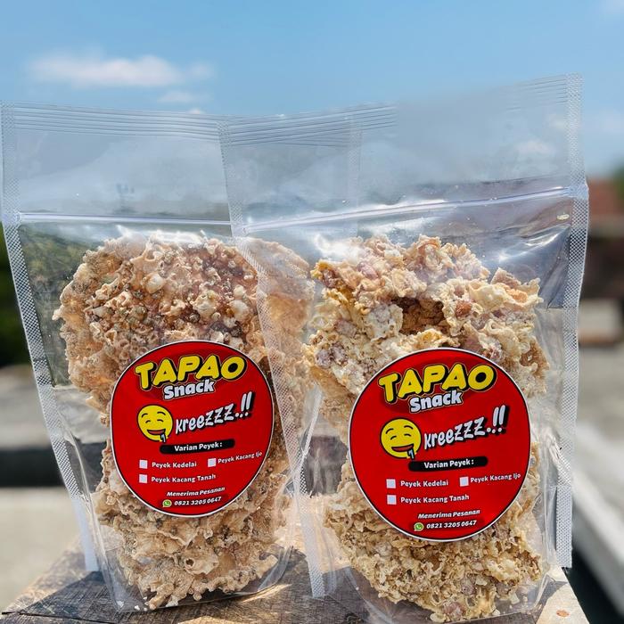 Gambar Peyek TAPAO Krezzz Tanpa Minyak - Snack Pedas Kering - Manis, Cemilan, Food, Crispy, Kripik, Keripik dari TAPAO Snack KREZZZ undefined Tokopedia
