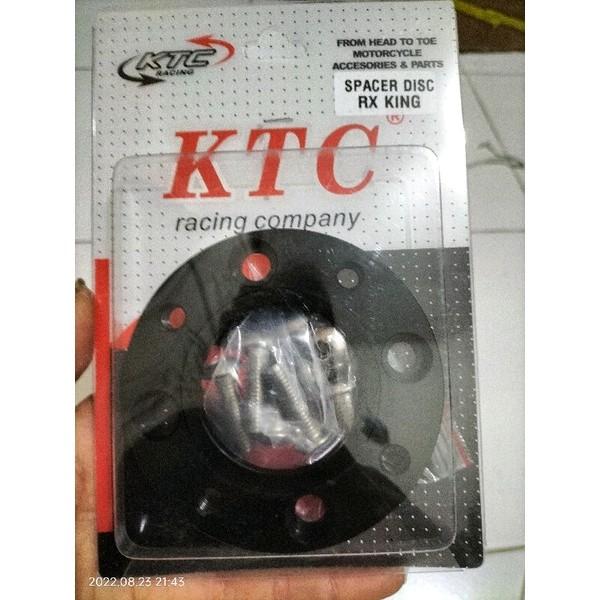 Gambar adaptor piringan cakram depan RX king ktc original Motorcycle Racing - black dari SIMPANG VARIASI MOTOR undefined Tokopedia