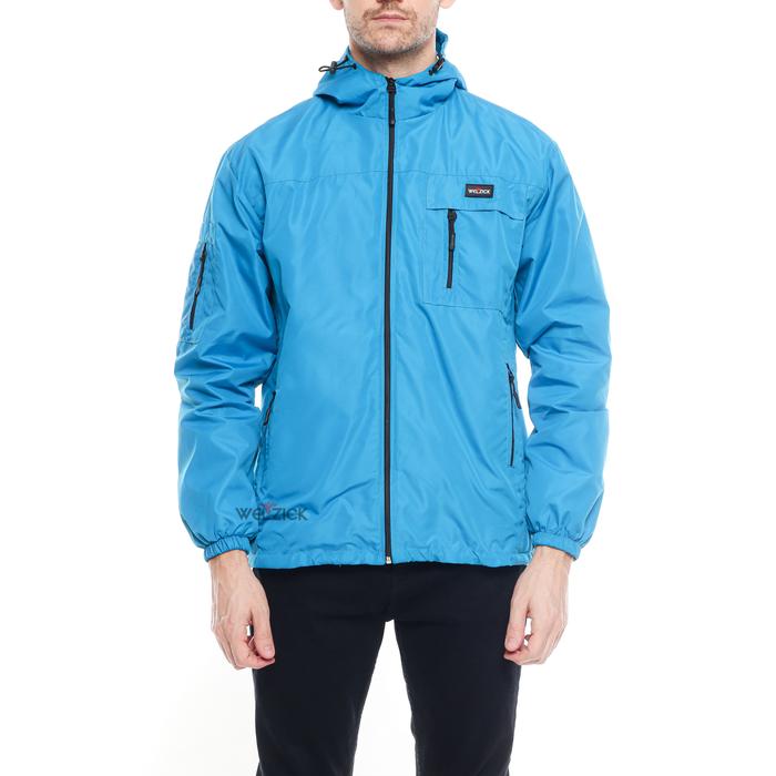 Gambar Welzick - Jaket Windbreaker Outdoor Pria Wanita Medium Jumbo - JGN002 Turkis - Turkis, M dari WELZICK undefined Tokopedia