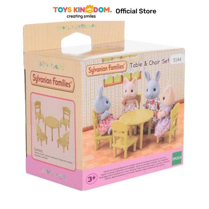 Gambar SYLVANIAN FAMILIES SET EBS TABLE AND CHAIR 5144 dari Toys Kingdom ID undefined Tokopedia