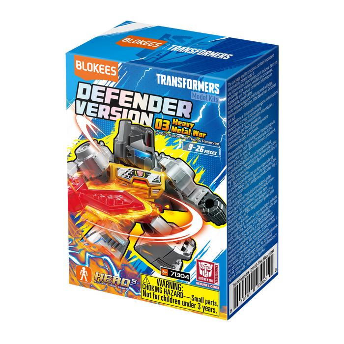 Gambar Blokees Transformers Defender Version 03 Heavy Metal War Original License - Blindbox dari omotoys undefined Tokopedia