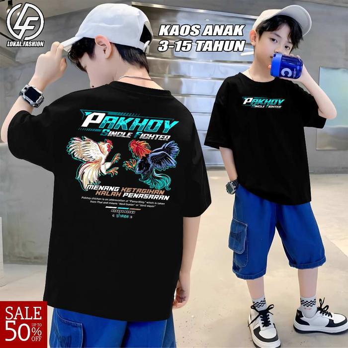 Gambar Kaos Anak Ayam Petarung Thailand Pama Pakhoy Bangkok Jago - Baju Ayam Aduan Single Fighter Menang Ketagihan Kalah Penasaran - Hitam, M dari LOKAL.FASHION27 undefined Tokopedia