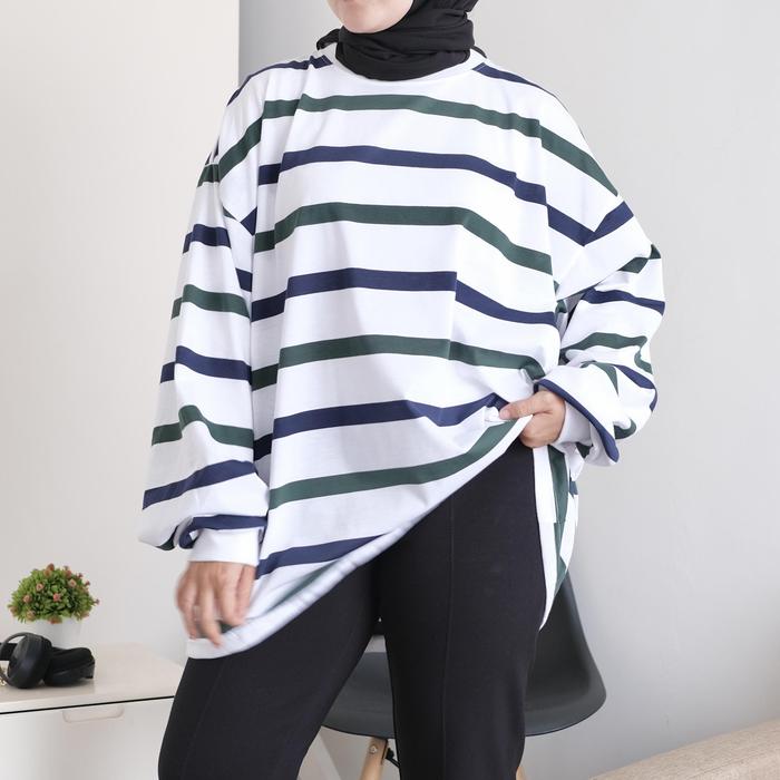 Gambar Amicoid Millie Tshirt Allsize Upsize - Green, Upsize dari Amicoid undefined Tokopedia