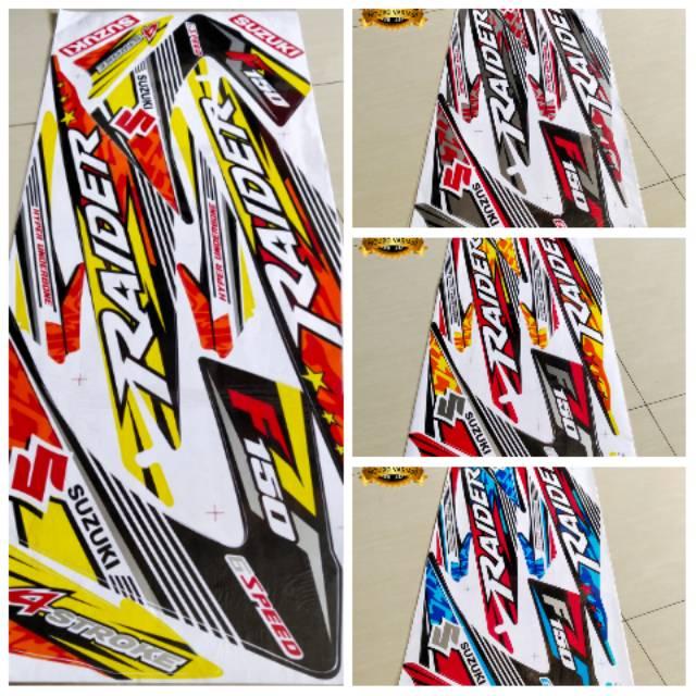 Gambar striping list body SATRIA FU facelife 2014-2015 VARIASI THAILAND THAILOOK MOTHAI Kualitas terbaik - SUDAH D CUTTING, NO. 1 dari Cahaya variasi undefined Tokopedia
