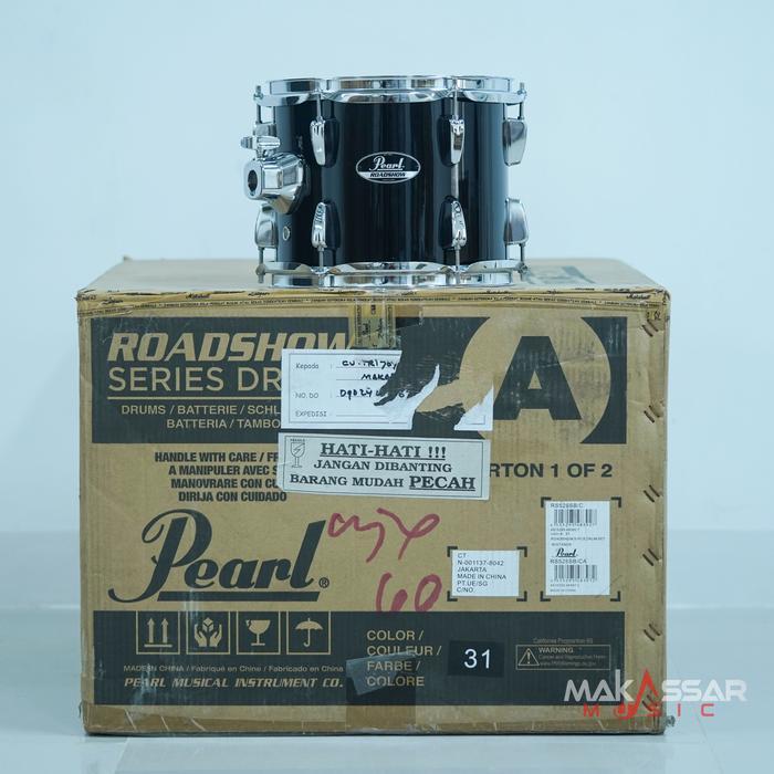 Gambar Pearl RS525SB/C Roadshow 5pc drum set (10-12-14-16-22") tanpa cymbal - LimeGreenSparkl - Jet Black dari FUJI MUSIC 19 undefined Tokopedia