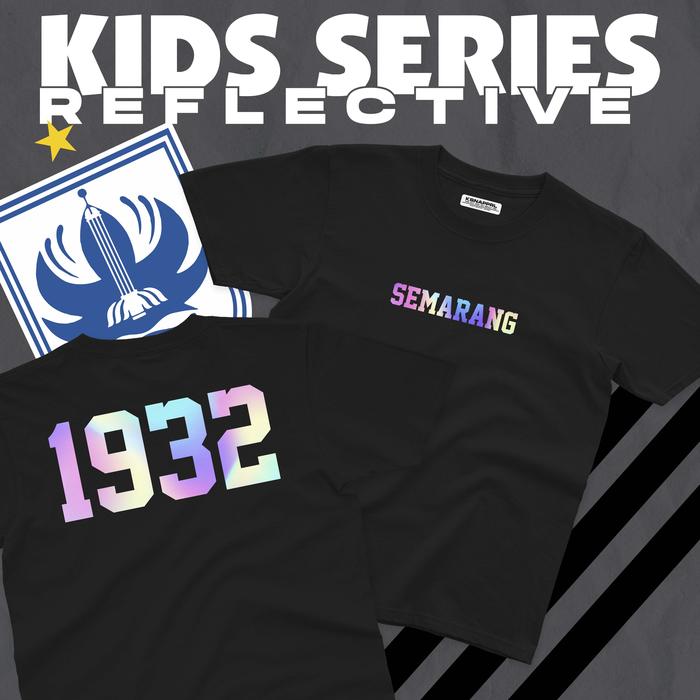 Gambar Kaos PSIS Kids Series "Semarang Kids Reflektif" - Psis Semarang/Mahesa Jenar - Hitam, 1 - 3 Tahun dari Kaosan Apparel undefined Tokopedia