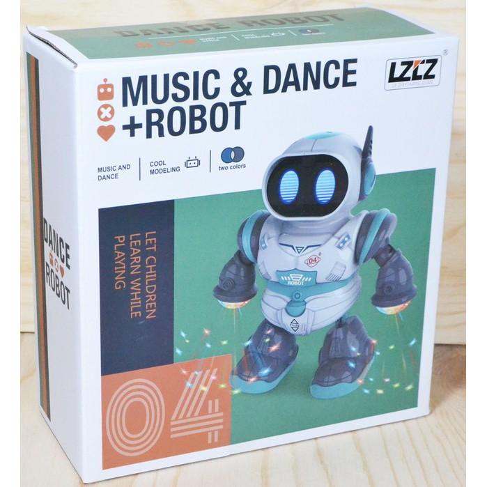 Gambar Mainan Robot Music Dance | Mainan Robot Joget Bisa Jalan Lampu dan Musik dari Ciustoys undefined Tokopedia