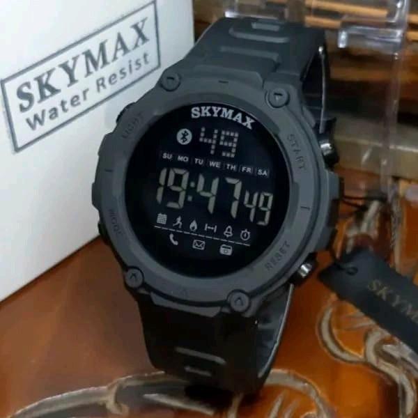 Gambar SKYMAX TERBARU JAM TANGAN PRIA digital Tahan Air Water Proff Bisa Buat Renang Strap Rubber / Jam Tangan Pria SPorty Standar Militer Kemewahan Olahraga Santai Bisnis Bercahaya Anti Air 30 Meter Realpick Dijamin Sesuai Foto Dan Vidio - Hitam dari PKU STORE undefined Tokopedia