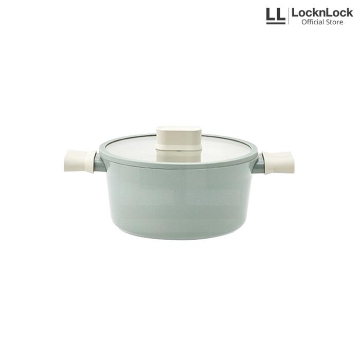 Gambar LocknLock Wajan Suit IH Casserole 20cm - CSU1202 Kitchenware - Mint dari Locknlock.indonesia undefined Tokopedia