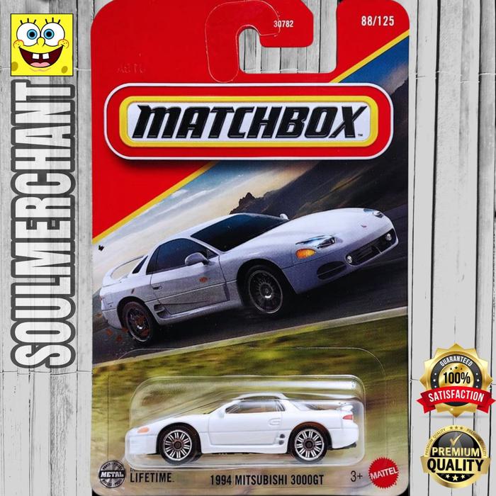 Gambar MATCHBOX 1994 MITSUBISHI 3000GT PUTIH BIRU HITAM - LANCER EVOLUTION JDM - 2025 Putih dari SouLMerchant undefined Tokopedia