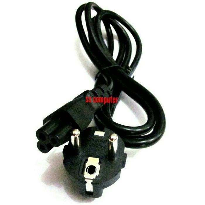 Gambar Kabel Power Adaptor Lubang 3 Tebel - hitam dari Pro Seven undefined Tokopedia