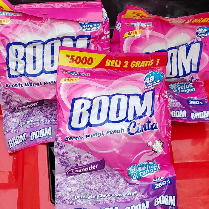 Gambar [6Pcs] Detergen BOOM Cinta 5000 - BOOM Isi 6 Pcs dari novitawahyusaraswati undefined Tokopedia