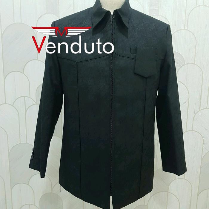 Gambar Jasket / Jas Resleting Pria Blazer , Jaket - Hitam 93, S dari Jas Wedding Venduto_NEW undefined 5 Tokopedia
