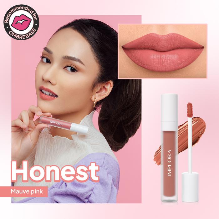 Gambar Implora Cosmetic Lip Velvet Lipstick Bibir - Honest dari Implora Cosmetics_NEW undefined Tokopedia
