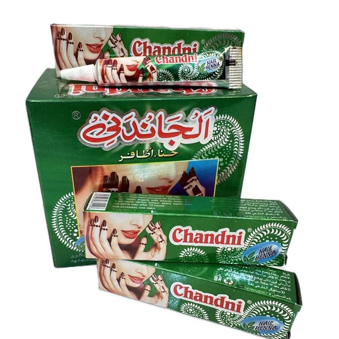 Gambar Pacar Kuku Henna Chandni, Pewarna Kuku Warna Henna yang Mudah Digunakan Nail Art Cantik, 12pc/box - Perbox isi 12pc dari DELUNA STORE TANAH ABANG undefined Tokopedia