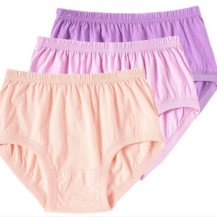 Gambar 3 pcs Celana Dalam Jumbo Wanita 5L 4L 3L XL L CD Lusinan Grosir Ibu Hamil Elastis Big Size Tebal Nyaman Lembut Dewasa - M (BB 30 - 40 kg) dari Vika Grosir_NEW undefined Tokopedia