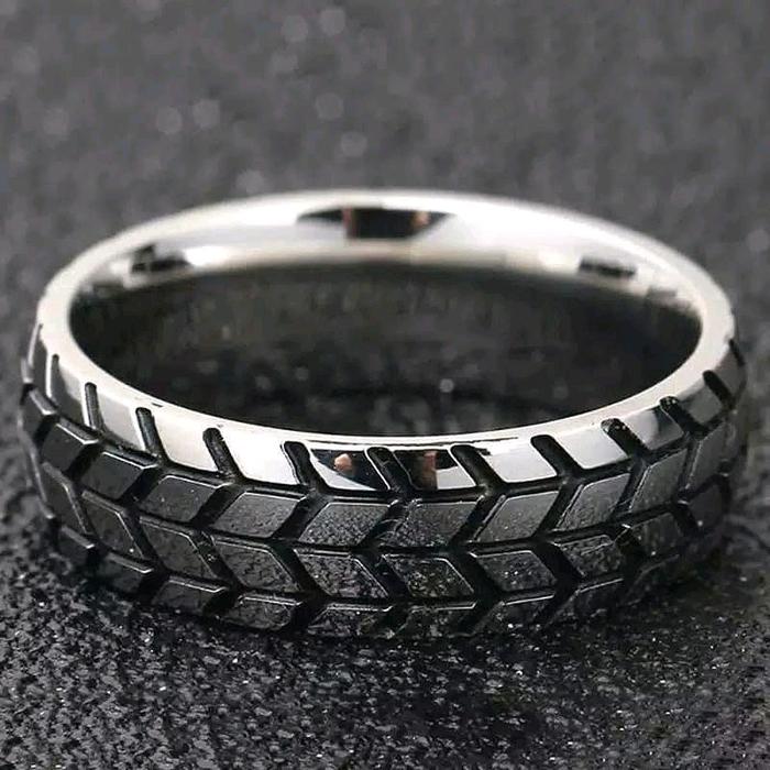 Gambar CINCIN AKSESORIS FASHION PRIA COWOK OFFROAD TITANIUM Jewellery Rings Elegan - Size 6 dari Ordersekarangcustom undefined Tokopedia