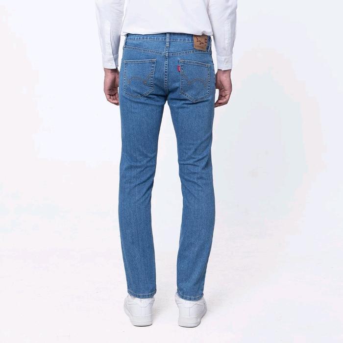 Gambar (Saleee) Celana Jeans EDWIN original Light Blue  Slim-fit - Biru Aqua, 36 dari KUK STORE JEANS ORIGINAL undefined Tokopedia
