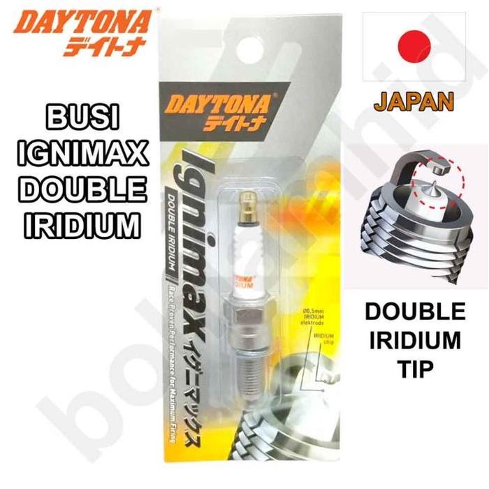 Gambar Busi Motor Daytona JUPITER Z1 FI, JUPITER Z1 Double Iridium IGNIMAX - 3398 CR6H - 3398 CR6H dari Indomakmur Semesta Jaya undefined Tokopedia