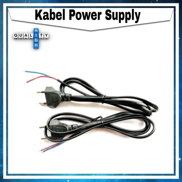 Gambar kabel power supply cctv / kabel buntung / kabel listrik / kabel AC 220 - -, - dari CCTV93 undefined Tokopedia