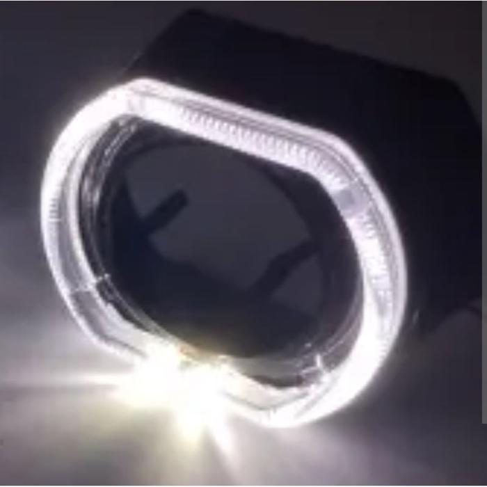 Gambar Shroud Projector BiLED BMW Angel Eye Projie HID 2.5 VAHID - Putih, Standar dari hokiedokieshop undefined Tokopedia