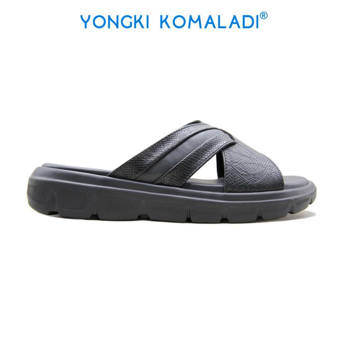 Gambar [ ORIGINAL ] YONGKI KOMALADI SANDAL OL-AR4501-23 MEN Pria - HITAM, 39 dari Yongki Komaladi undefined Tokopedia