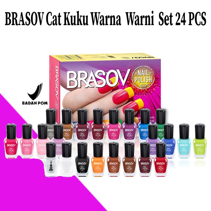 Gambar Brasov Nail Polish/ Kutek Brasov Original - Mix dari DIVA OLSHOP BKS undefined Tokopedia
