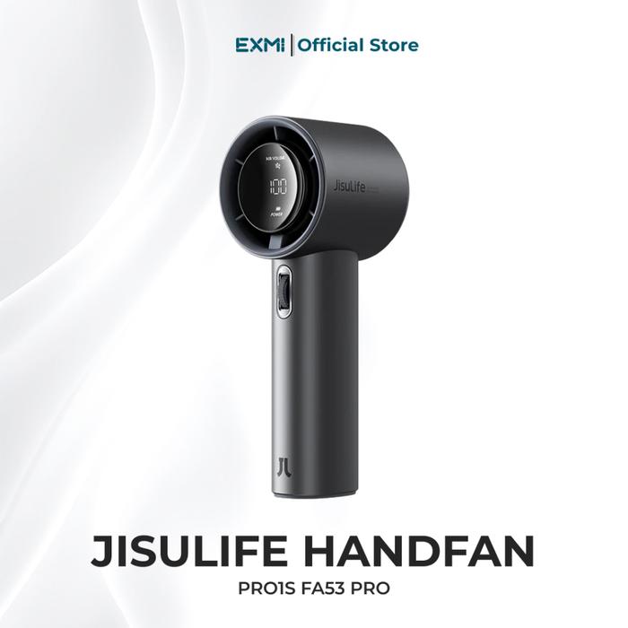 Gambar JisuLife Handheld Fan PRO1S FA53 PRO | Portable Handheld Fan | Kipas Angin Genggam | 5000mAh with 100 Gear Wind - Brown dari EXMI Official Store undefined Tokopedia