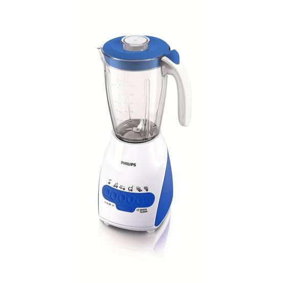 Gambar PHILIPS Blender Plastik 2 Liter - HR2115 - BIRU dari Utama Electronic undefined Tokopedia