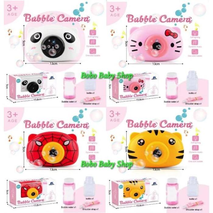 Gambar M170 Mainan Bubble Kamera - Gelembung Bubble Sabun Camera Lampu dan Musik - Doraemon dari Bobo Baby Shops undefined Tokopedia