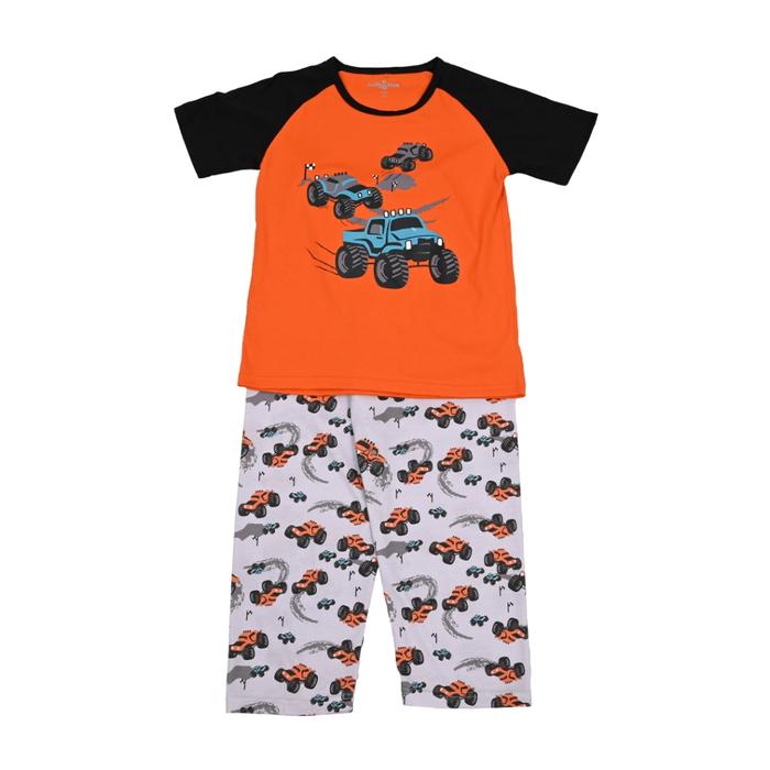 Gambar Rambla - Lolly & Noe Baju Tidur Setelan Piyama Anak Laki-Laki Lengan Pendek Big Foot Atasan Celana Fashion - 8 dari Rambla undefined 5 Tokopedia